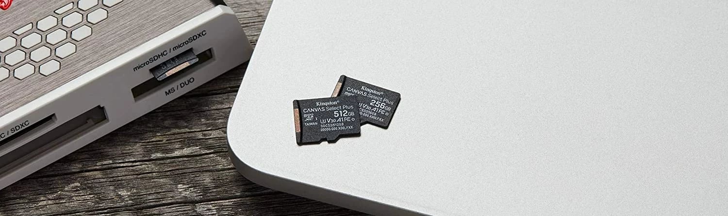 Kartelë microSD Kingston 128GB Classe 10 SDCS2/128GB me Adattatore SD