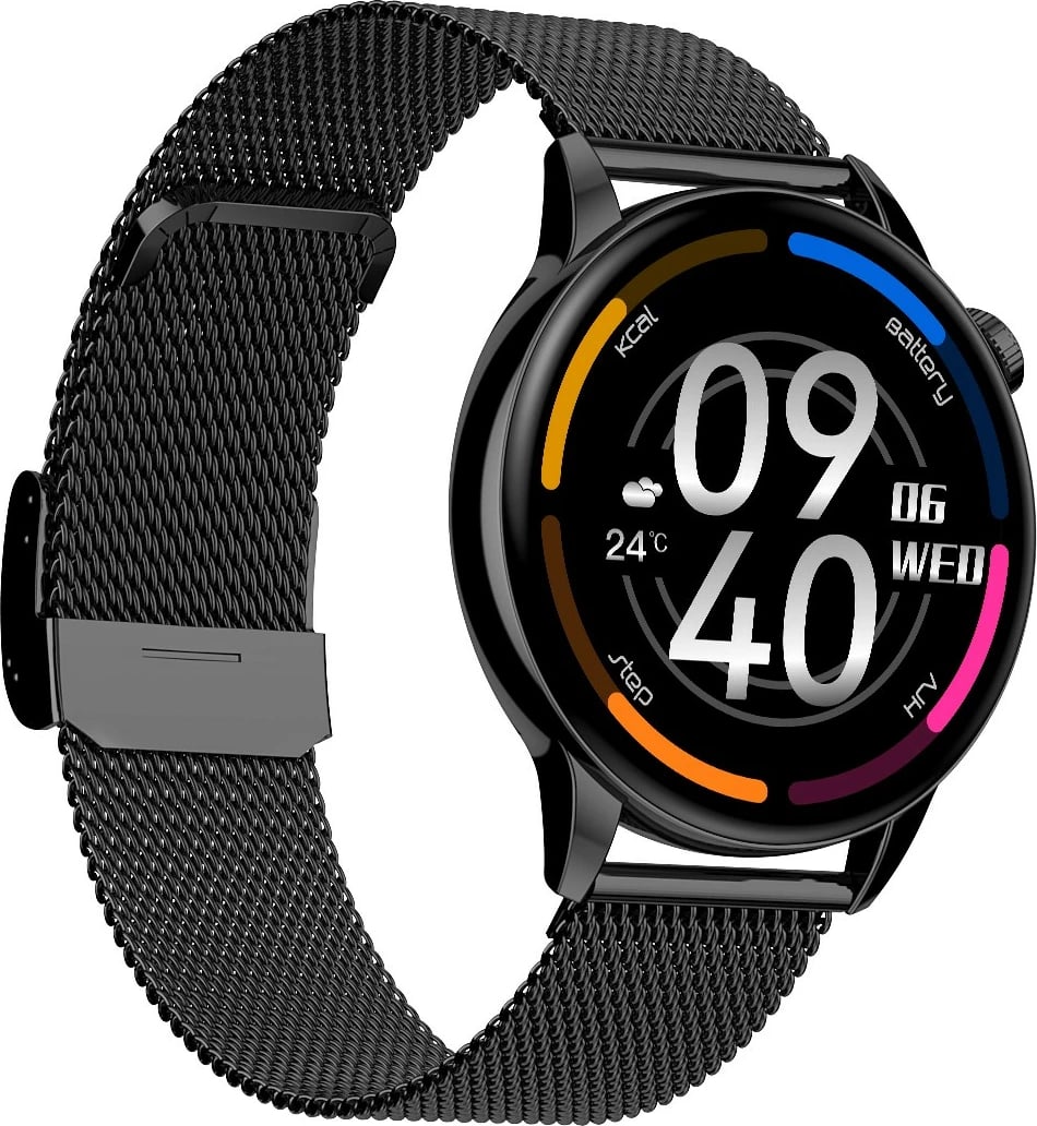 Smartwatch Maxcom Fit FW58 Vanad Pro, 1.3" AMOLED, Bluetooth, i zi, set me dy rripa
