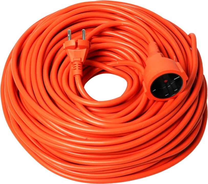 Zgjatues elektrik VERTEX PZO40M2x1.0mm, 40m, portokalli