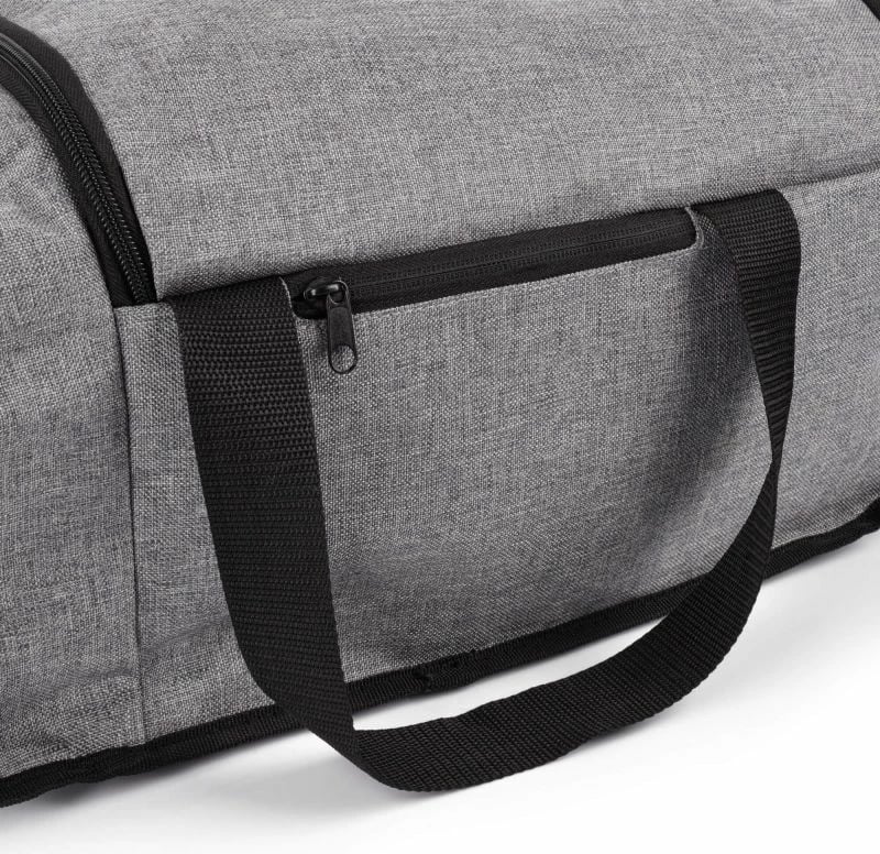 Çantë fitnesi Meteor, unisex, gri