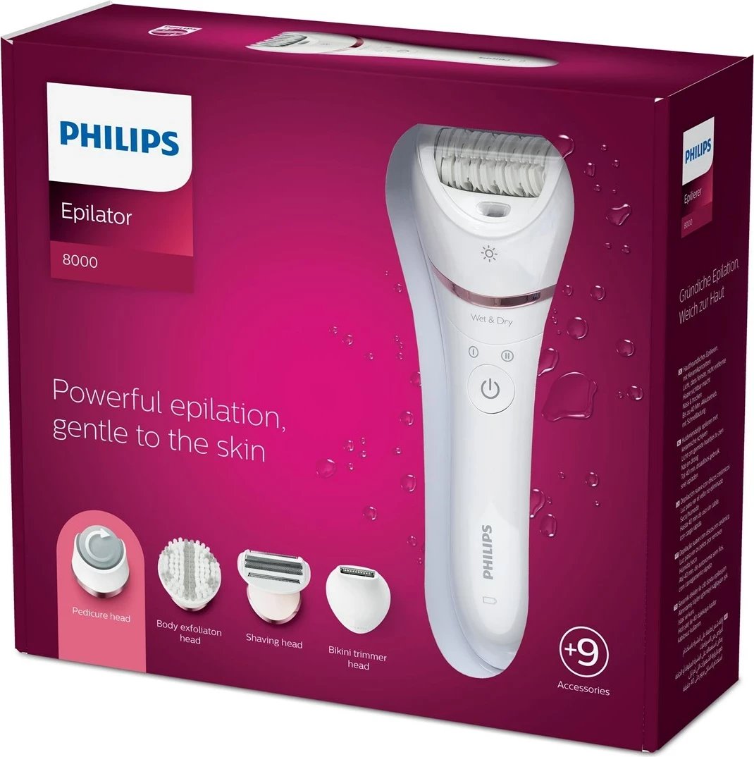 Epilator Philips Series 8000 BRE740/10, Rozë