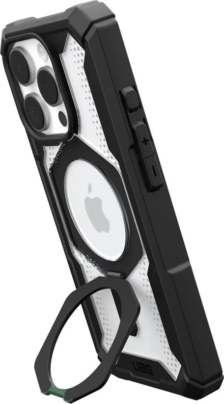 Mbështjellës Urban Armor Gear Plasma XTE për celular, Apple, 16 cm (6.3"), TPU, i zi/transparente