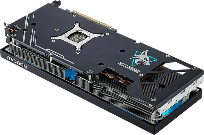 Kartelë grafike PowerColor Hellhound RX 7800 XT, 16 GB, GDDR6, 256 bit, e zezë