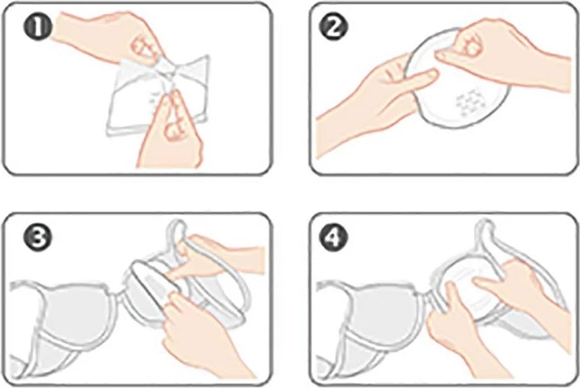 Jastëk gjiri, NUK High Performance, thithje e lartë, ultrasoft, 30 copë, të bardha