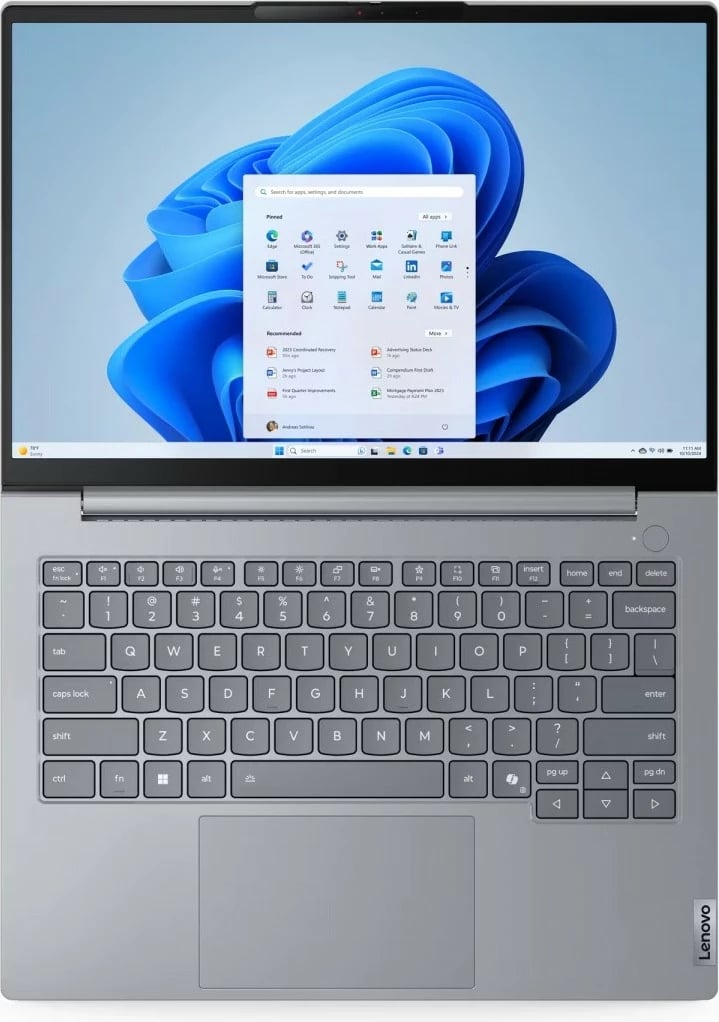 Laptop Lenovo ThinkBook 14 G8, Intel Core 7 240H, 16 GB RAM, 512 GB SSD, 14" WUXGA, Arctic Grey