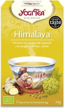 Çaj bimor Yogi Tea Himalaya unisex 17 bustina