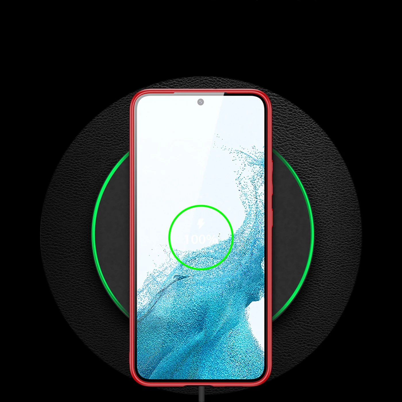 Mbështjellës Dux Ducis Yolo për Samsung Galaxy S22+, lëkurë ekologjike, Kuq