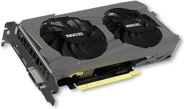 Kartelë grafike Inno3D GeForce RTX 3050 Twin X2, 6 GB, Gri