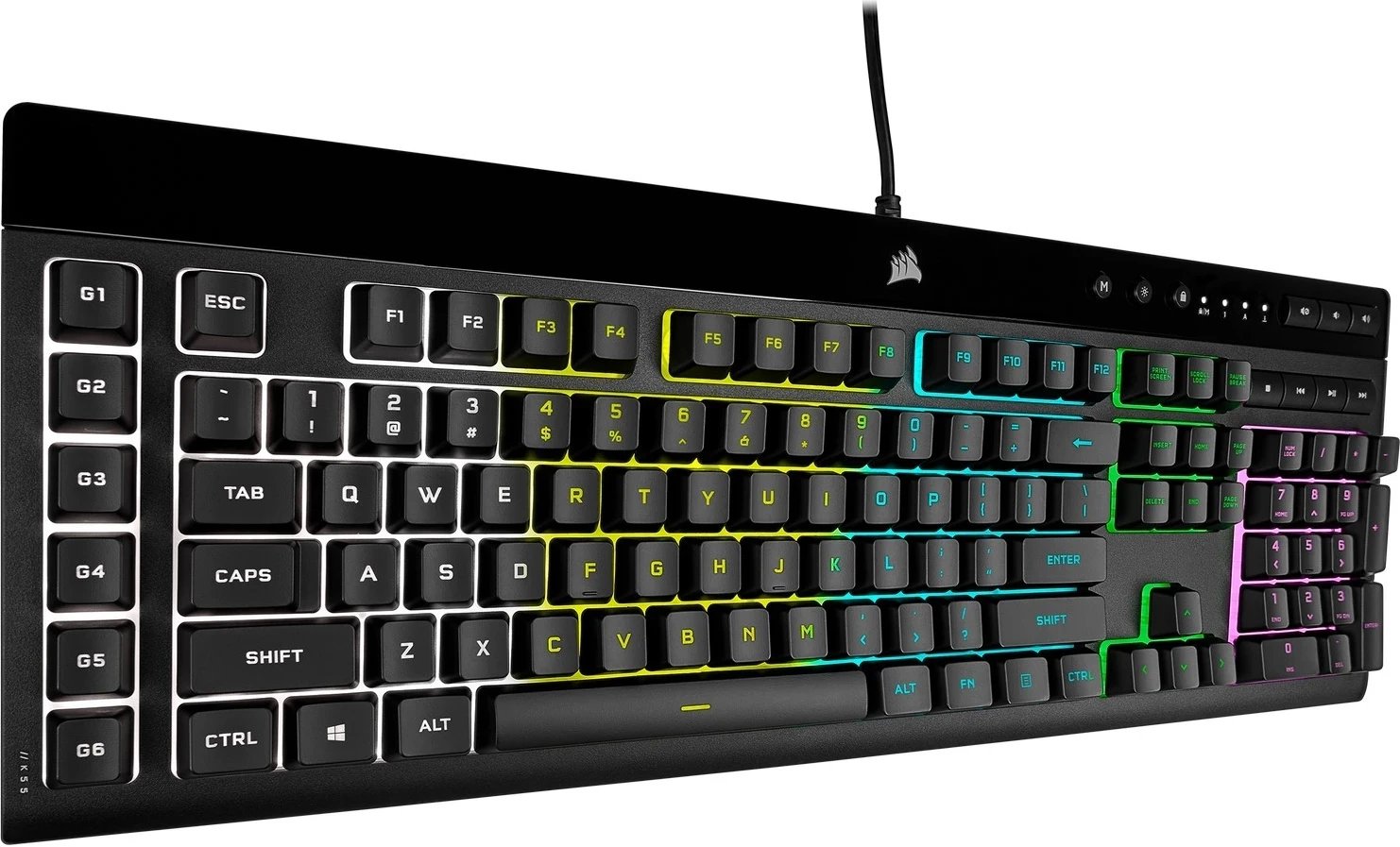 Tastierë Gaming Corsair K55 Pro RGB, me dritat RGB