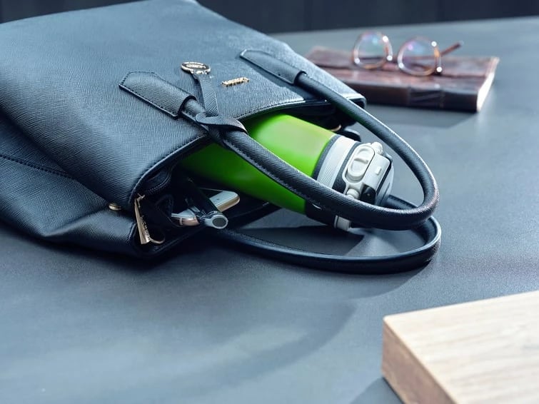 Gotë termike Leifheit 3249, 350 ml, e zezë/gjelbër