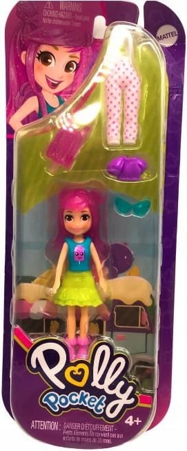 Set lodër Polly Pocket Mattel HRD59 me kukull dhe aksesorë, për vajza