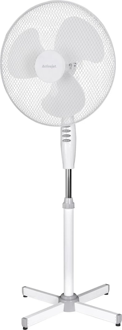 Ventilator qëndror Activejet WSR-40B, 35 cm, 3 shpejtësi, Argjend