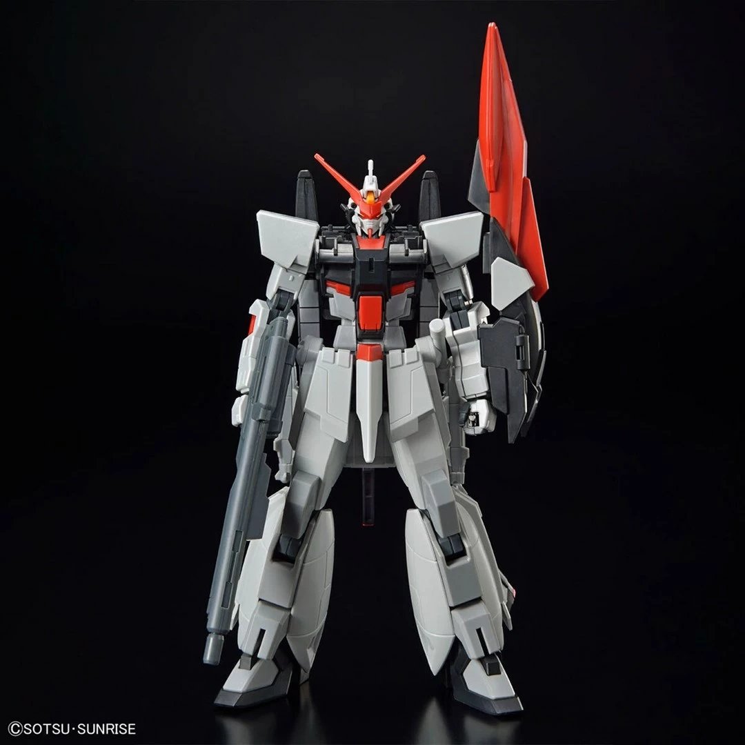Model ndërtimi plastik Bandai HGCE 1/144 Murasame Kai, gri/e kuqe