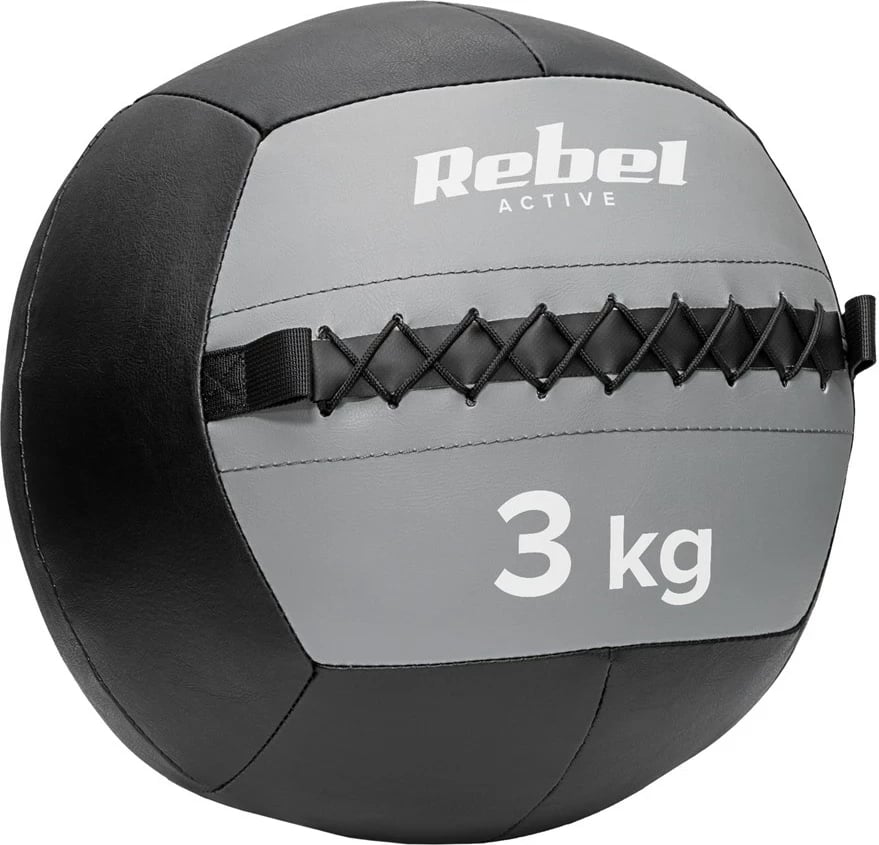 Top mjekësor Rebel ACTIVE 3 kg, zi/gri