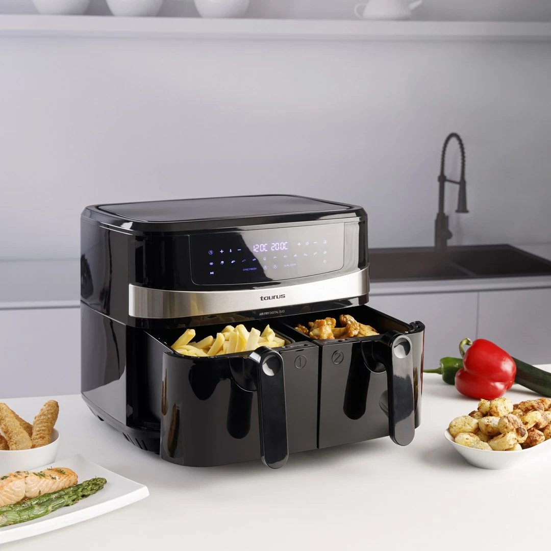 Furrë ajri Taurus Air Fry Digital Duo, 9 L, 2200 W, e zezë