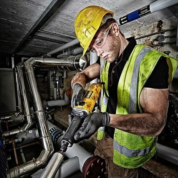 Makinë bluarëse e drejtë DeWalt DWE4884-QS, 450 W, 25000 RPM, Verdhë Makinë bluarëse e drejtë DeWalt DWE4884-QS, 450 W, 25000 RPM, Verdhë