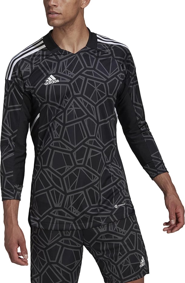 Fanellë portieri për meshkuj adidas, e zezë