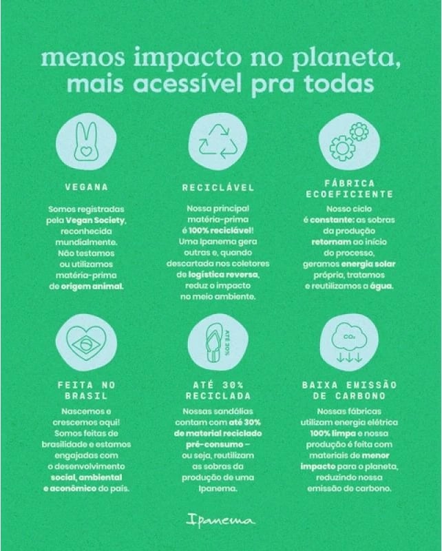 Flip-flop për femra Ipanema, bezhë