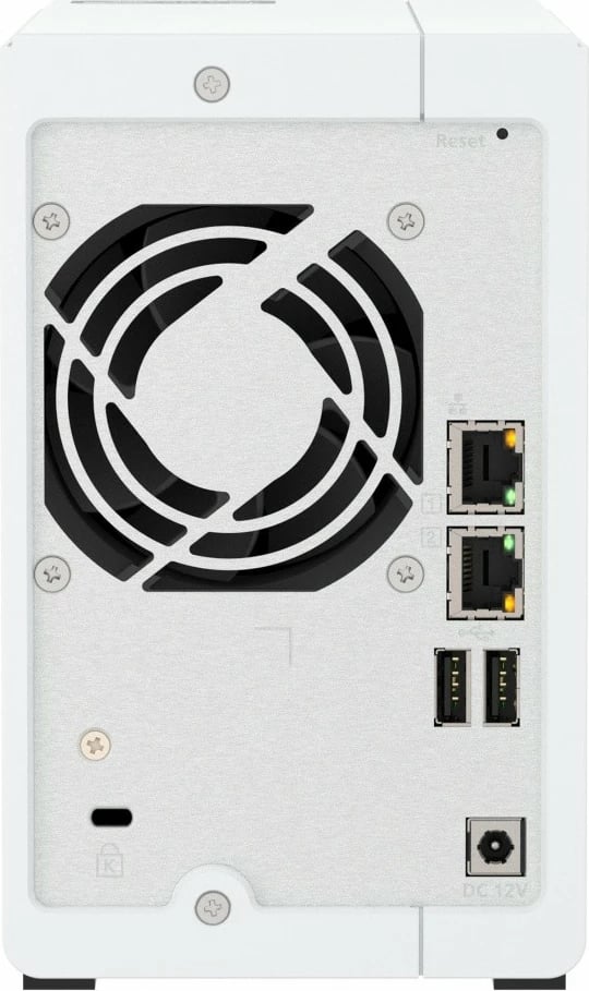 NAS QNAP TS-216G, 2-bay, ARM 2.0GHz, 4GB RAM, 1 x 2.5GbE, Bardhë