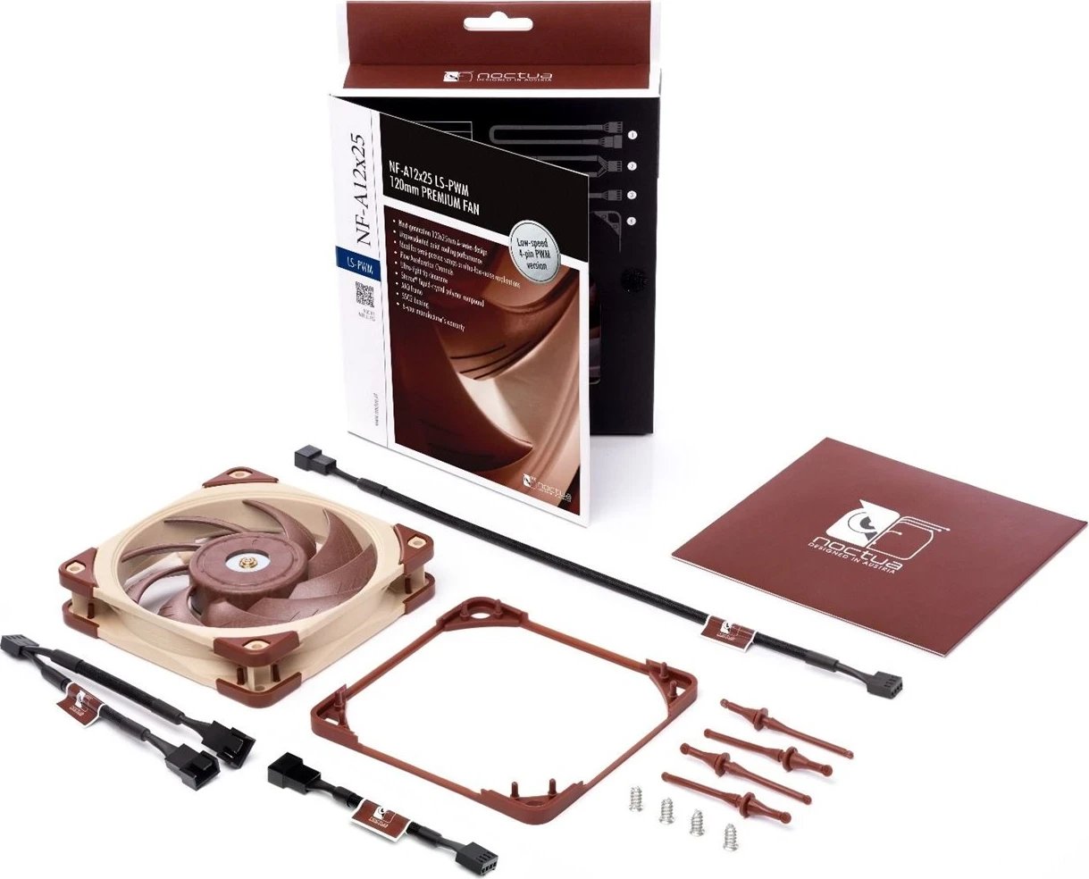 Ftohës Noctua NF-A12x25, 12cm, bronzë 