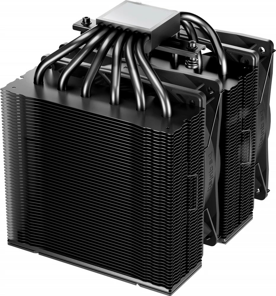 Kasë ftohëse procesori Be quiet! Pure Rock 3 PRO LX BK043, 2 ventilatorë 12cm, ARGB, e zezë