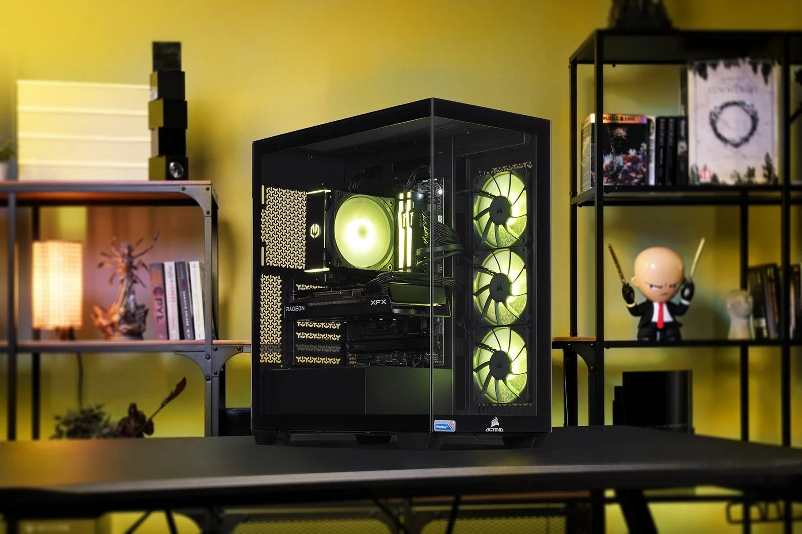 Kompjuter Gaming, AMD Ryzen 5, 32GB RAM, 1TB SSD, AMD Radeon RX 7800 XT 