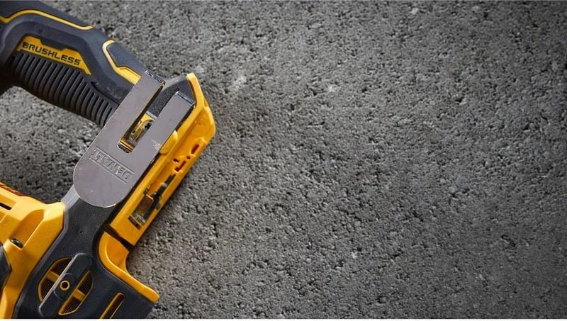 Pistol grip drill DeWALT DCH172NT-XJ, brushless, SDS Plus, 18V, 1.8kg, e verdhë