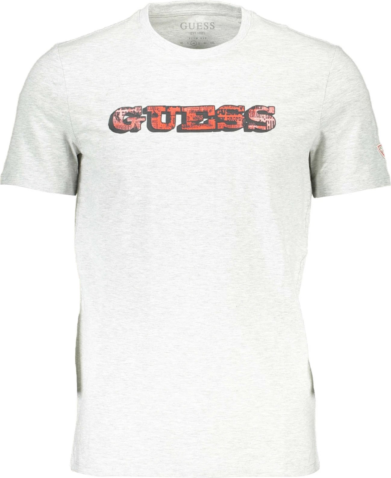 Maicë për meshkuj GUESS JEANS, gri