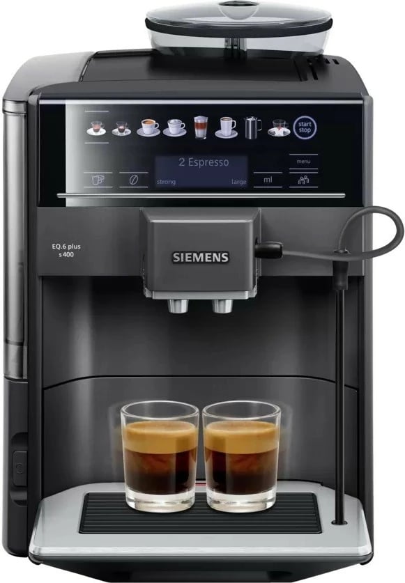 Aparat kafeje Siemens TE654319RW, automatik, 1.7L, i zi