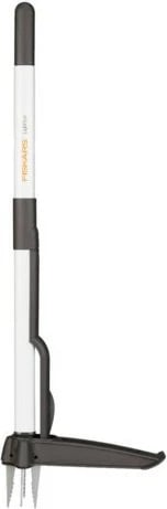 Mjet kopshti Fiskars për heqje barërash, 900mm, i zi/bardhë