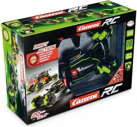 Makina RC Carrera Drift, Elektrike, 1:16, Gjelbër