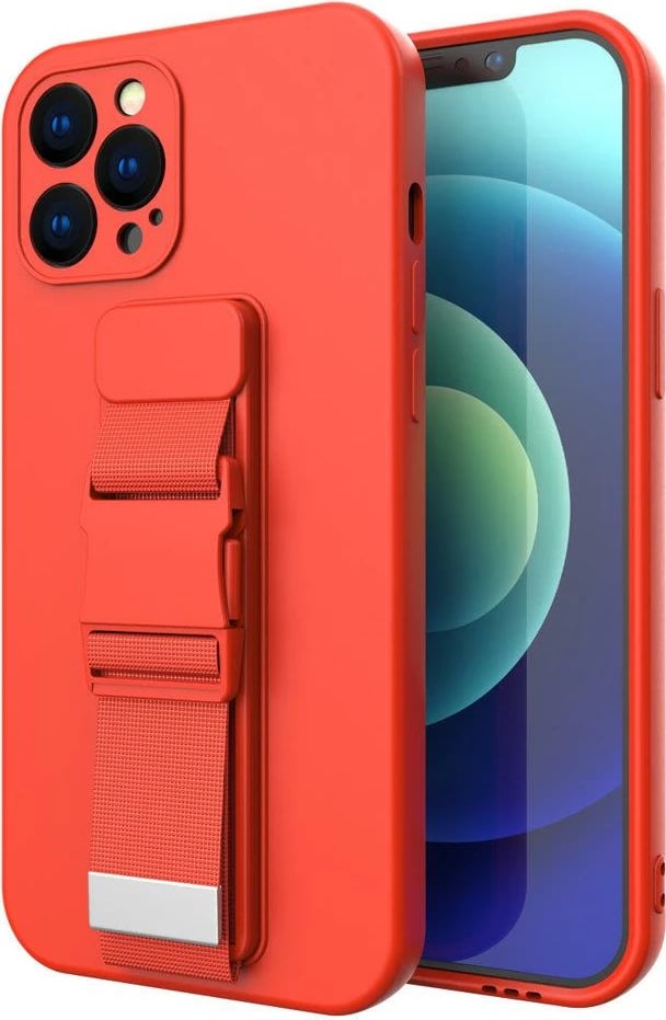 Mbështjellës Hurtel me litar për Samsung Galaxy A72, Kuq