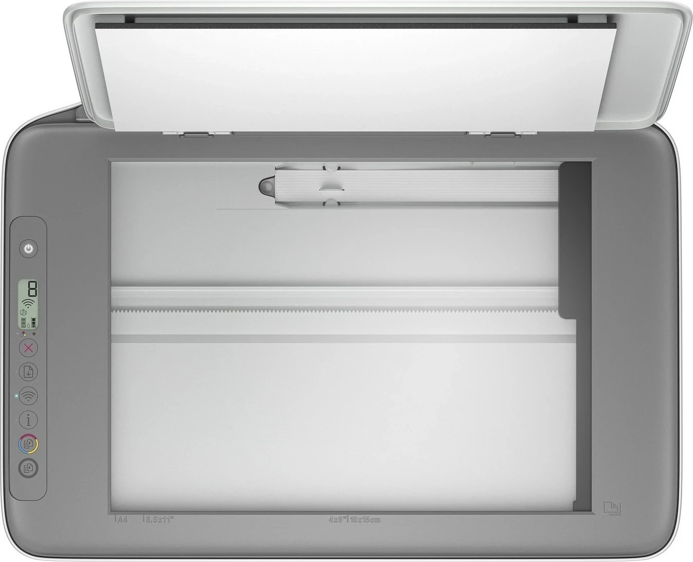 Printer HP DeskJet 2820e, WiFi, HP Smart, AirPrint, Instant Ink, HP+, bardhë-gri
