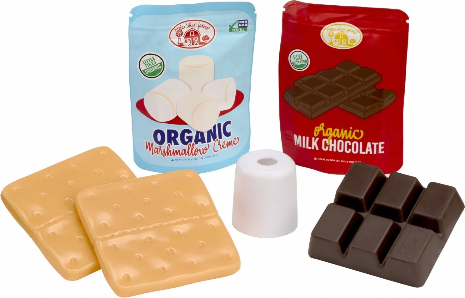 Set lojërash kuzhine, Little Tikes, Creative Chefs S'mores Kit 643163-EUC, për fëmijë 3+, plastikë, multingjyrësh