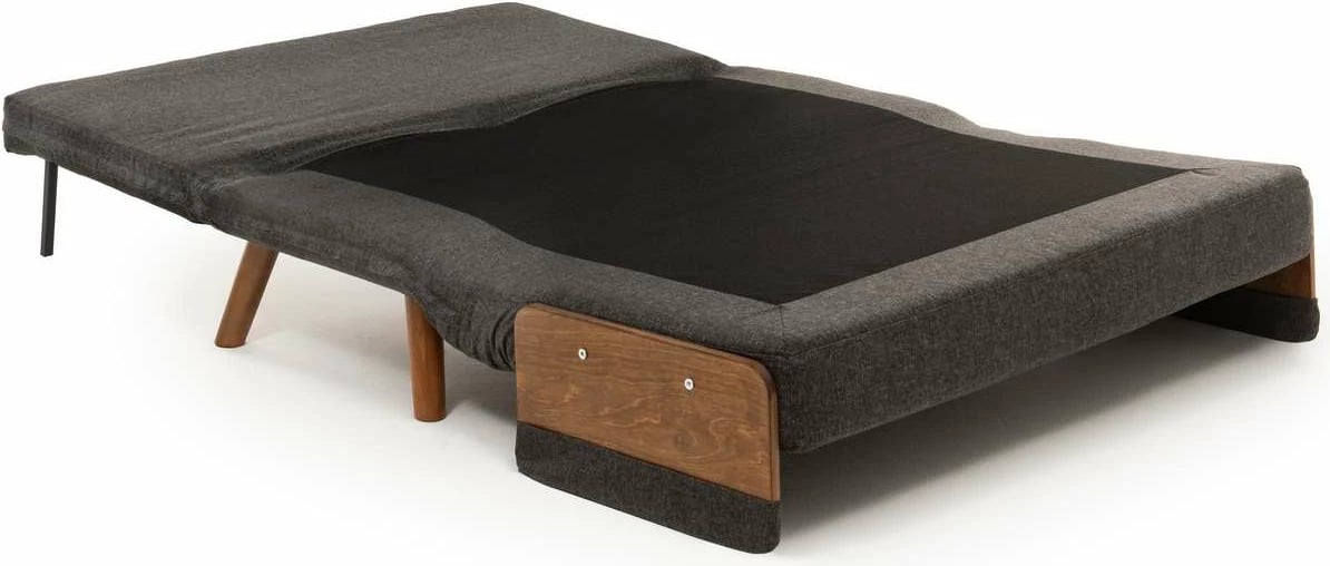 Divan-krevat dy vendesh, Cosmo, ngjyrë gri e errët