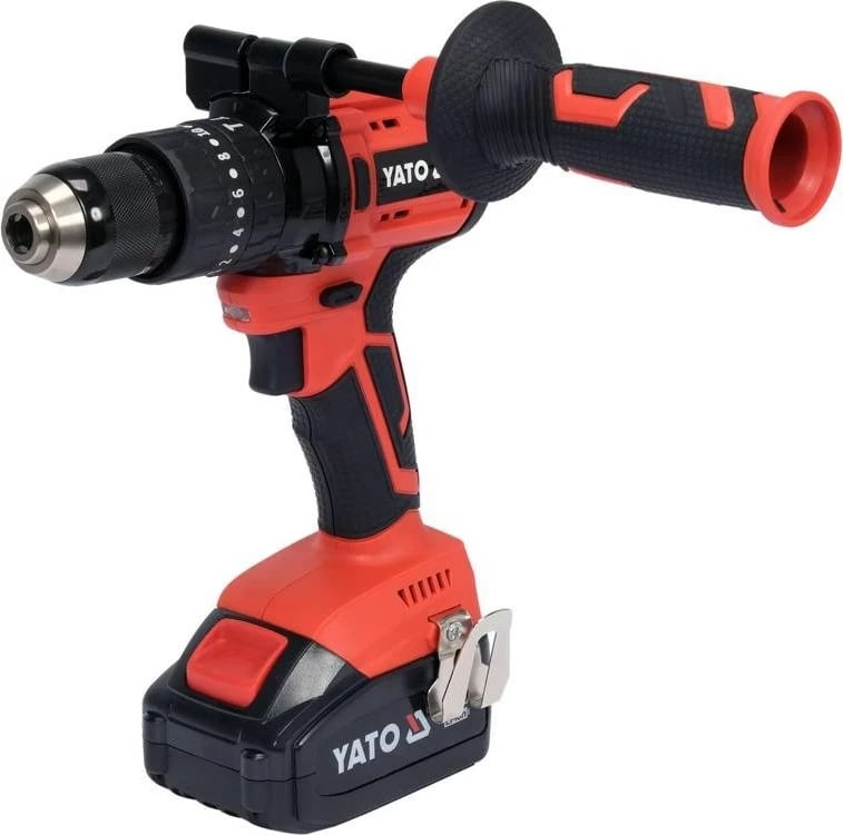 Makine shpimi Yato YT-82790, 2100 RPM, Pa çelës, 1.4 kg, E zezë, E kuqe