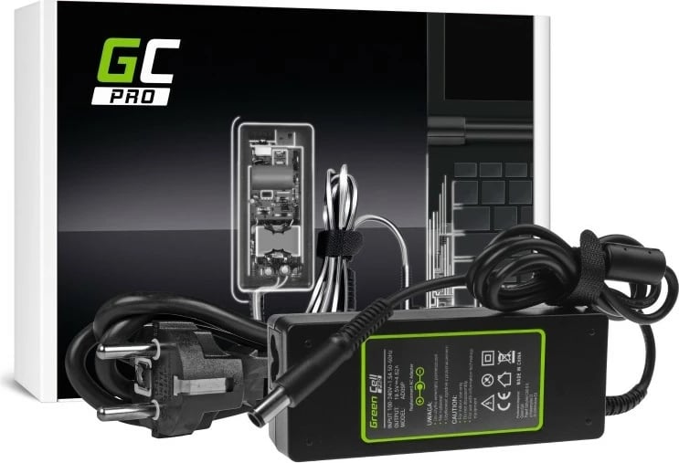 Kasë furnizimi Green Cell PRO AD09p për Dell E6410, 19.5V 4.62A 90W, e zezë