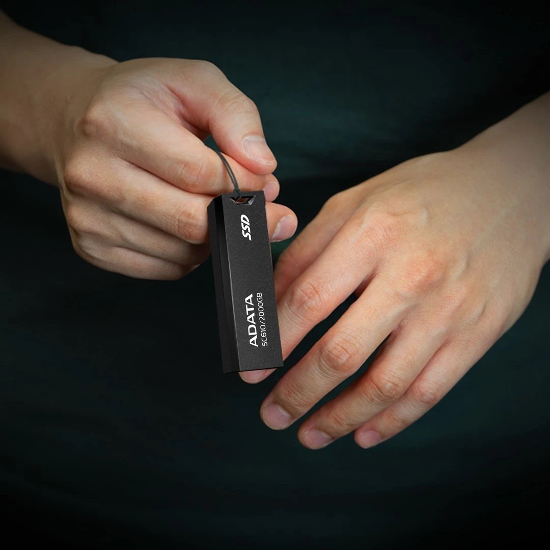 USB Flash ADATA SC610, 2 TB, USB Type-A 3.2 Gen 2, e zi