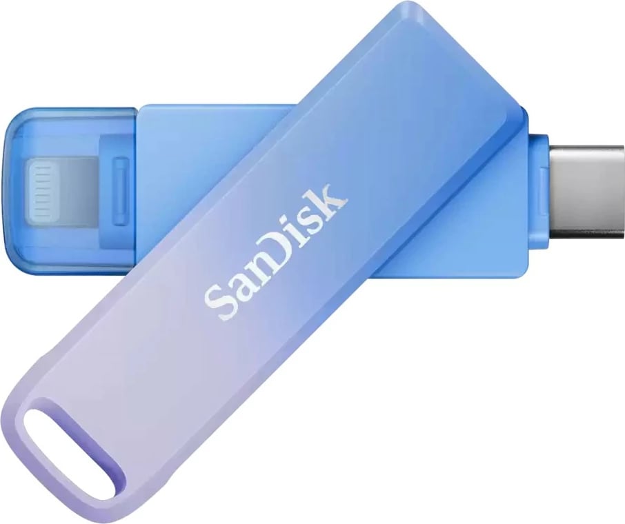 USB stick SanDisk Creator 128GB, Lightning/USB-C, kaltër