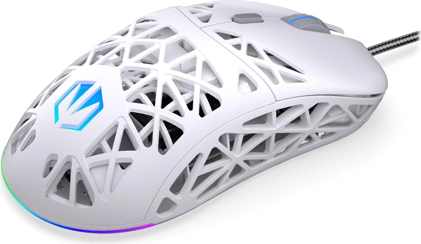 Maus gaming ENDORFY LIV Onyx White EY6A021, me kabllo, ARGB, i bardhë