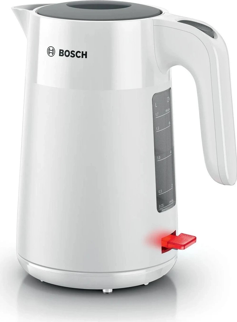 Çajnik Bosch TWK2M16, 1.7L, 2400W, i bardhë