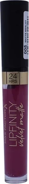 Buzëkuq Max Factor Lipfinity Velvet Matte 005 Matte Merlot