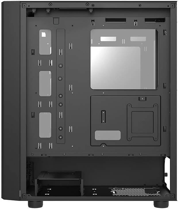 Kasë Darkflash DK360, midi tower, pa ventilatorë, e zezë