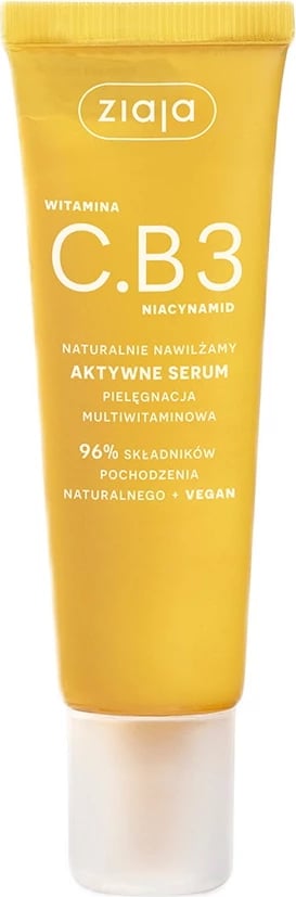 Serum aktiv për fytyrë për femra Ziaja Vitamin C.B3 Active Serum 30ml