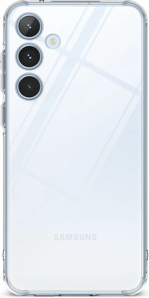 Mbështjellës Ringke Fusion për Samsung Galaxy A55 5G, Transparent