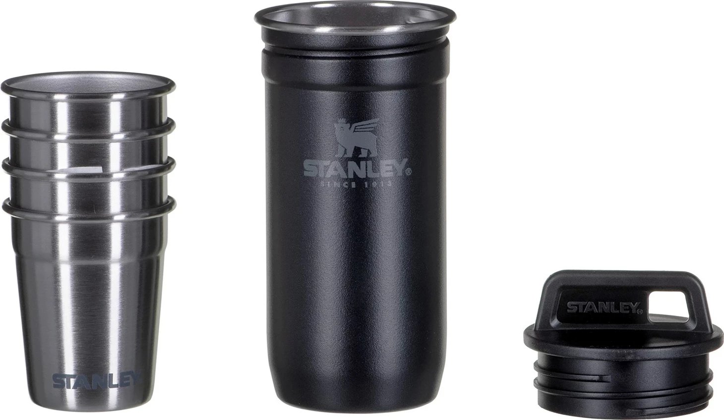 Gotë metalike Stanley Adventure Matte Black 4 X 60 ml Gotë metalike Stanley Adventure Matte Black 4 X 60 ml