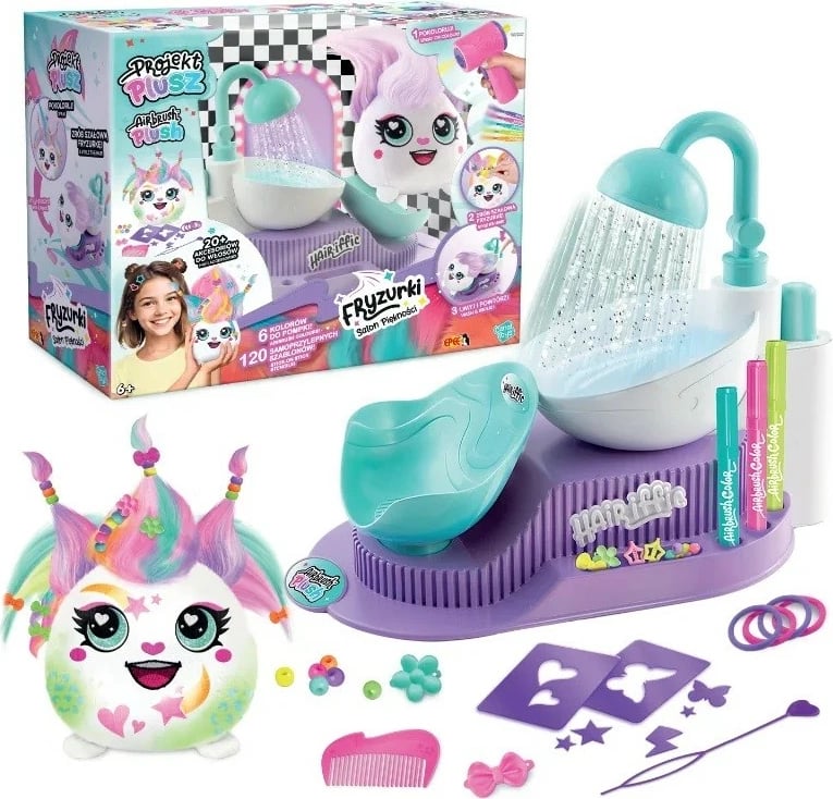 Set lodër plush Epee Projekt Plusz, EP60472, me aerograf elektronik, shumëngjyrësh