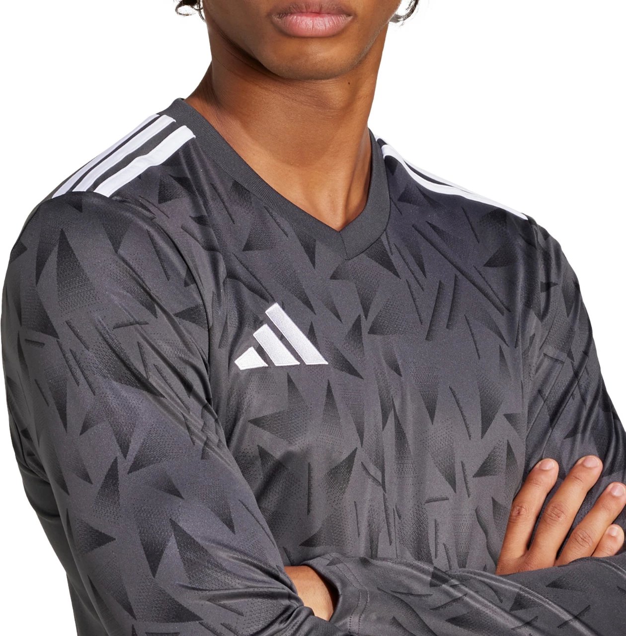 Maicë e gjatë për meshkuj adidas, gri