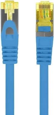 Kabllo rrjeti Lanberg PCF6A-10CU-0025-B, CAT 6a, 0.25m, Kaltër