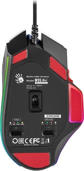 Maus A4 TECH Bloody W95Max USB, Sports Navy